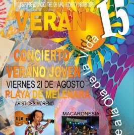 Cartel del concierto (Foto TA)