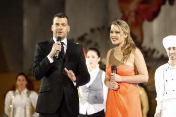 La joven Ariadna Pérez, junto al televisivo Dani Calero, en una imagen de archivo (Foto TA)