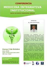 Imagen del cartel de la conferencia (Foto TA)