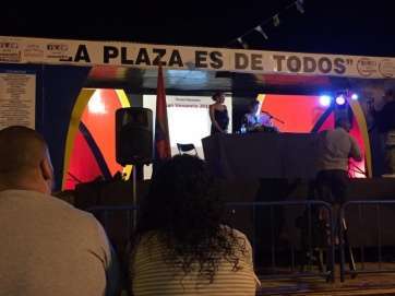 Momento del pregón (Foto TA)