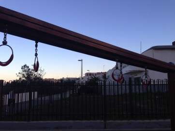 Parque infantil de La Garita (Foto TA)