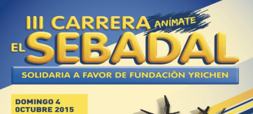 Cartel de la prueba (Foto TA)