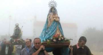 El acto religioso tuvo lugar esta tarde, a partir de las 17.00 horas (Foto TA)