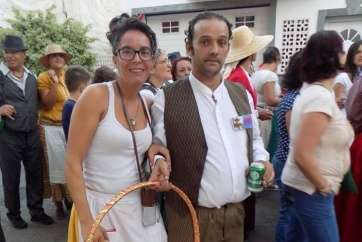 Imagen de la romería de este año (Foto TA)