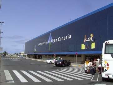 Vista del Aeropuerto de Gran Canaria (Foto TA)