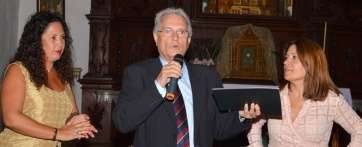 Momento de la lectura del pregón (Foto Antonio Alí)