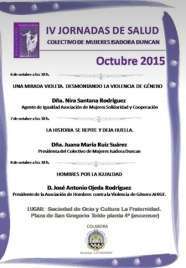 Cartel promocional de las jornadas (Foto TA)