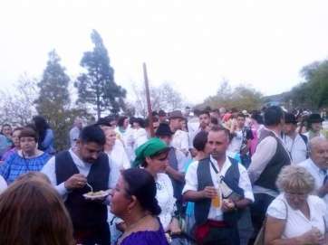 La romería estuvo muy animada (Foto TA)