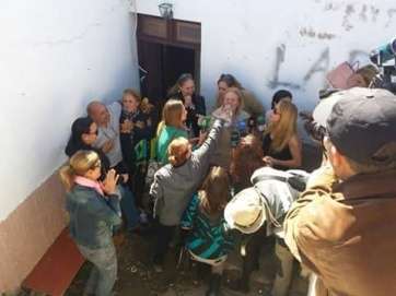 Imagen de un intento de desalojo anterior (Foto TA)