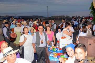 Momento de la romería (Foto Antonio Alí)
