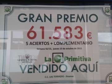 Premio entregado en Las Terrazas (Foto TA)