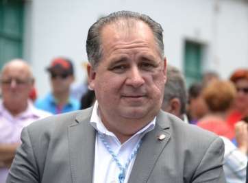 Juan Martel, responsable de Festejos en la ciudad (Foto TA)