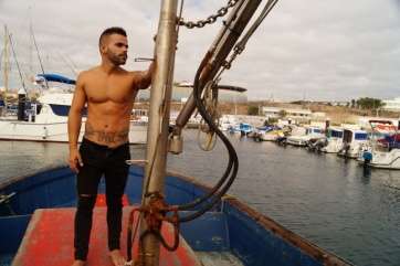 Uno de los hombres que posan para el almanaque (Foto Moka Magazine)