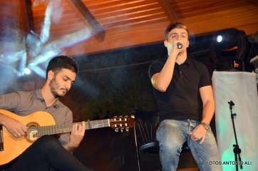 Unai García, en el momento de su actuación (Foto Antonio Alí)