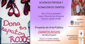 Cartel de la actividad (Foto TA)