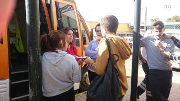 Una unidad móvil del ICHH estuvo la pasada semana en el IES de Las Remudas (Foto TA)