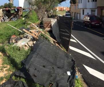 Mallazo caído (Foto TA)