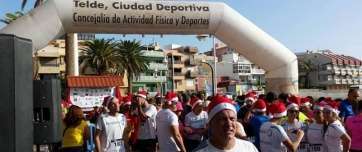La prueba tuvo lugar este domingo por la costa de Telde (Foto TA)