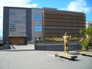 Exterior de los Juzgados de Telde (Foto TA)
