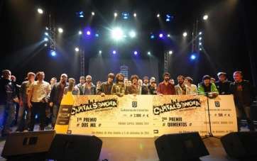 Premiados y finalistas en la edición del pasado año (Foto TA)