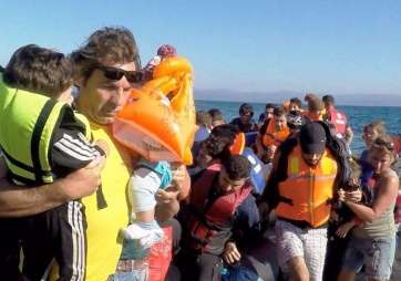 Socorrista de Proactiva en una operación de rescate (Foto TA)