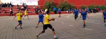 Los partidos se jugaron en el Pabellón Antonio Moreno y en las canchas del IES Guillermina Brito (Foto TA)