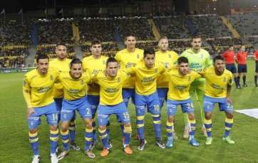 Formación de la UD Las Palmas (Foto udlaspalmas.es)