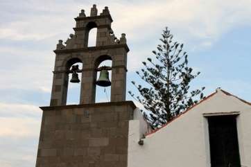 Campanario de la iglesia de San Francisco de Telde (Foto Jesús Ruiz Mesa)