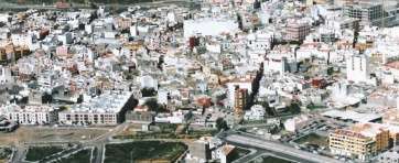 Vista aérea de Los Llanos de Telde (Foto TA)