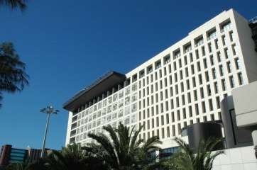 Fachada del Hospital Insular de Las Palmas de Gran Canaria (Foto TA)