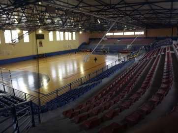 Interior del polideportivo Rita Hernández (Foto TA)