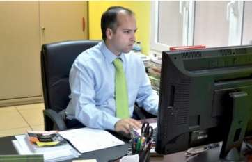 Roberto San Antonio-Abad, presidente del colectivo (Foto TA)