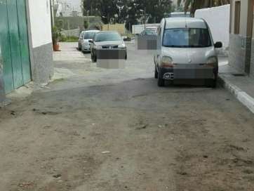 Imagen de la calle Andorra, en el casco de Jinámar (Foto TA)