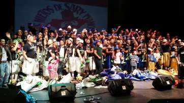 Murga Los Nietos de Sarymánchez (Foto TA)