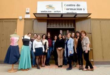 Imagen de archivo de un centro de formación textil de la empresa Tabita (Foto TA)