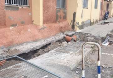 Imagen de la zona afectada por los vertidos (Foto TA)