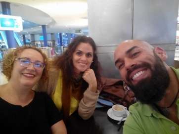 Los tres profesionales que integran la comisión de trabajo sobre el acoso escolar en Gran Canaria (Foto TA)