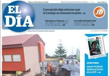 Portada del Día de este viernes 19 de febrero de 2016 (Foto TA)