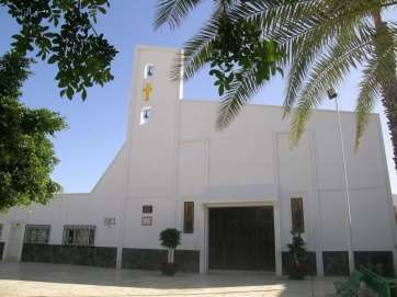 Fachada de la iglesia de Clavellinas (Foto TA)