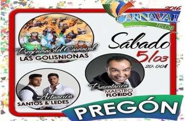 Cartel promocional del pregón (Foto TA)