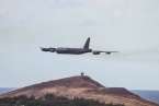 Bombarderos B-52H sobre Gando; Foto Antonio Rodríguez