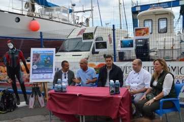 Imagen del acto de presentación de la segunda edición del FotoSub Costa de Telde (Foto TA)