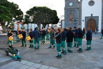 Personal de FCC adscrito a Parques, en una imagen de archivo (Foto TA)