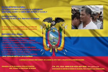 Cartel del evento (Foto TA)