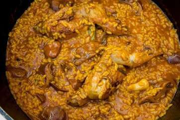 Arroz con codorniz (Foto TA)