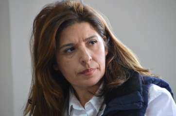 La alcaldesa Carmen Hernández (Foto TA)