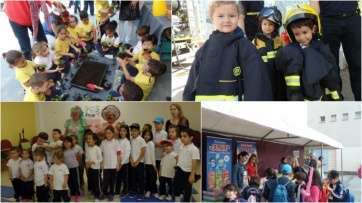 Diferentes momentos de la fiesta de la salud (Foto TA)