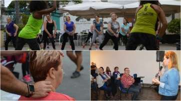 Diferentes actos del encentro de este sábado (Foto TA)