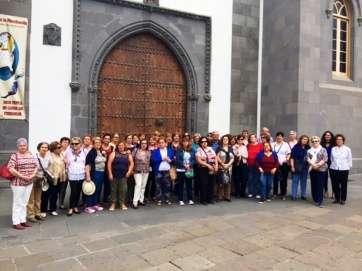 Visita a Telde de alumnos de la UP de Guía (Foto TA)