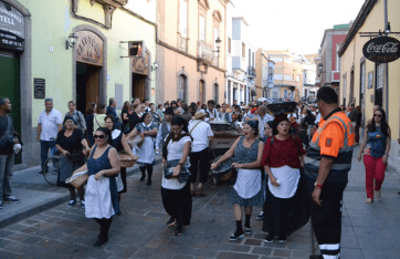 Imagen de archivo de la romería de San Juan (Foto TA)